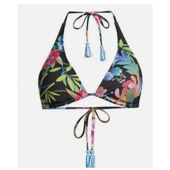 Johnny Was Womens Black Dreamer Hipster Bikini Swim Size XS/S - Picture 5 of 6